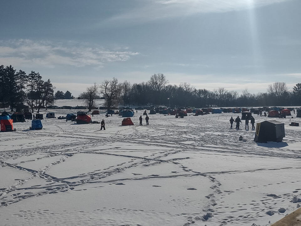 Ice Fishing Contest Mondovi Buffalo County Wi