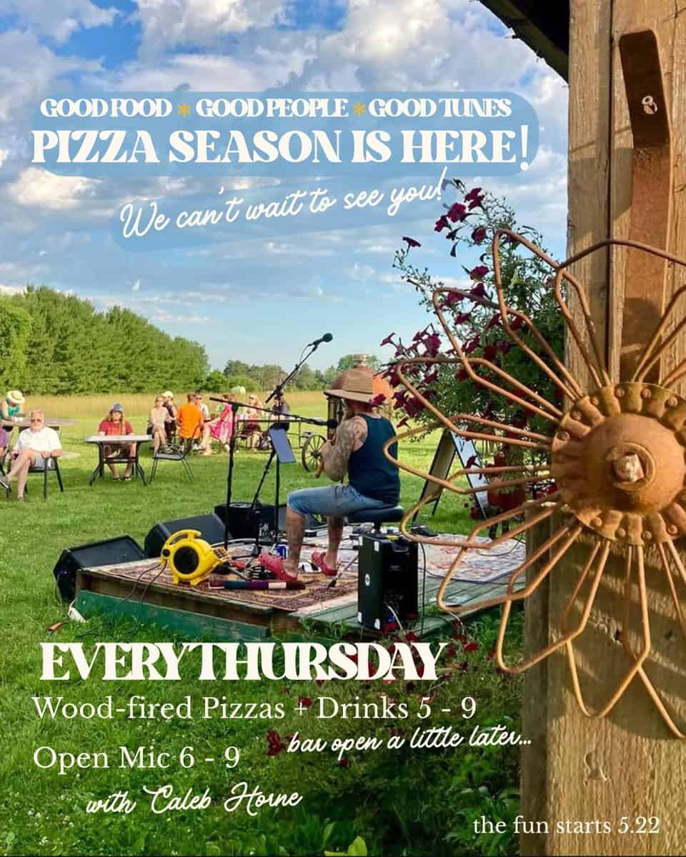 Pizza And Open Mic