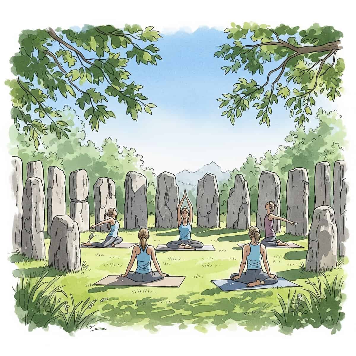 Yoga In The Stones Kinstone